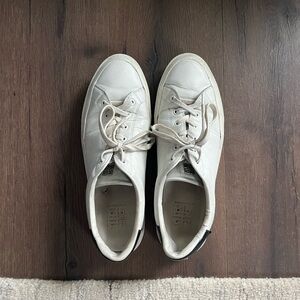 Givenchy Off-White Leather Sneakers